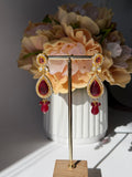 Teardrop Stone Earrings