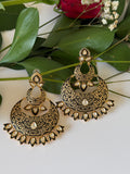 Hand Painted Meenakari Earrings
