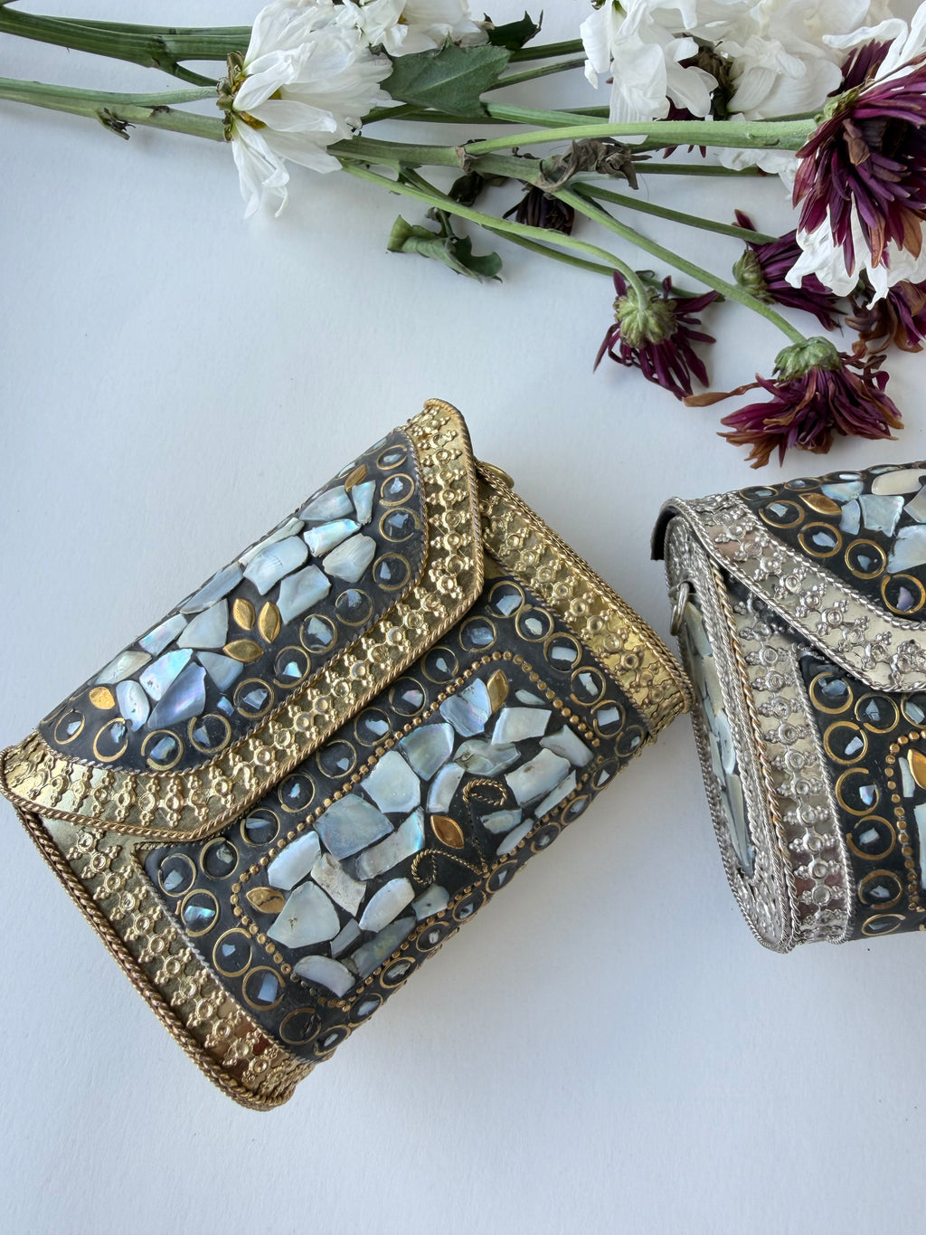 Vintage Ethnic Clutch