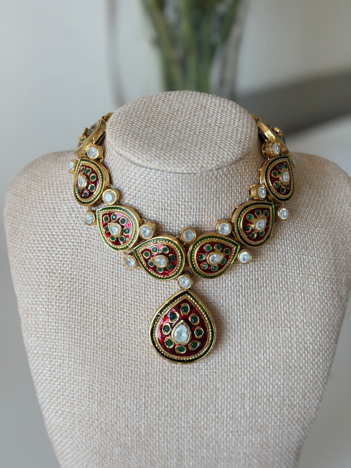 Meenakari Necklace Set