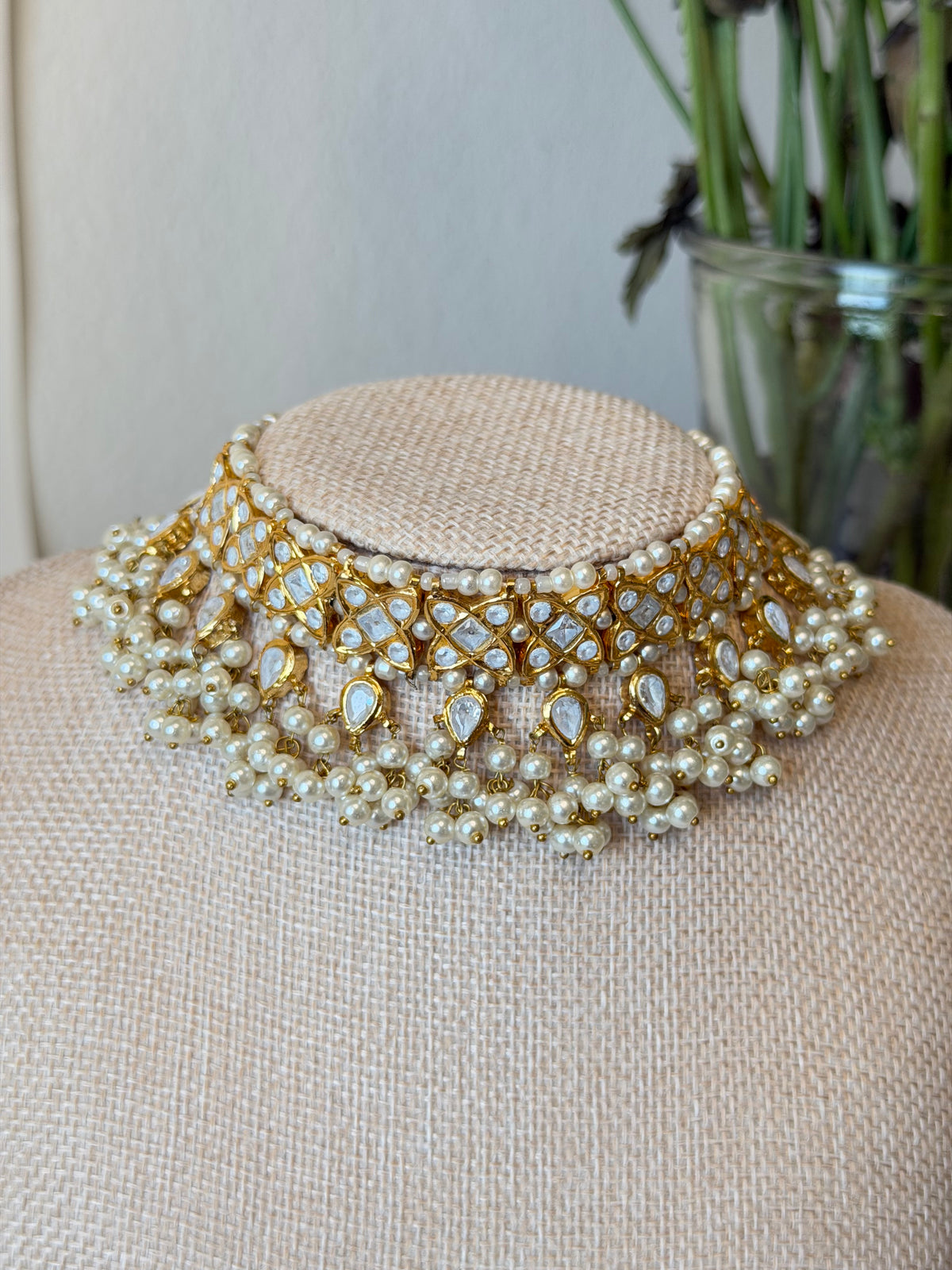 Kundan Studded Choker Set