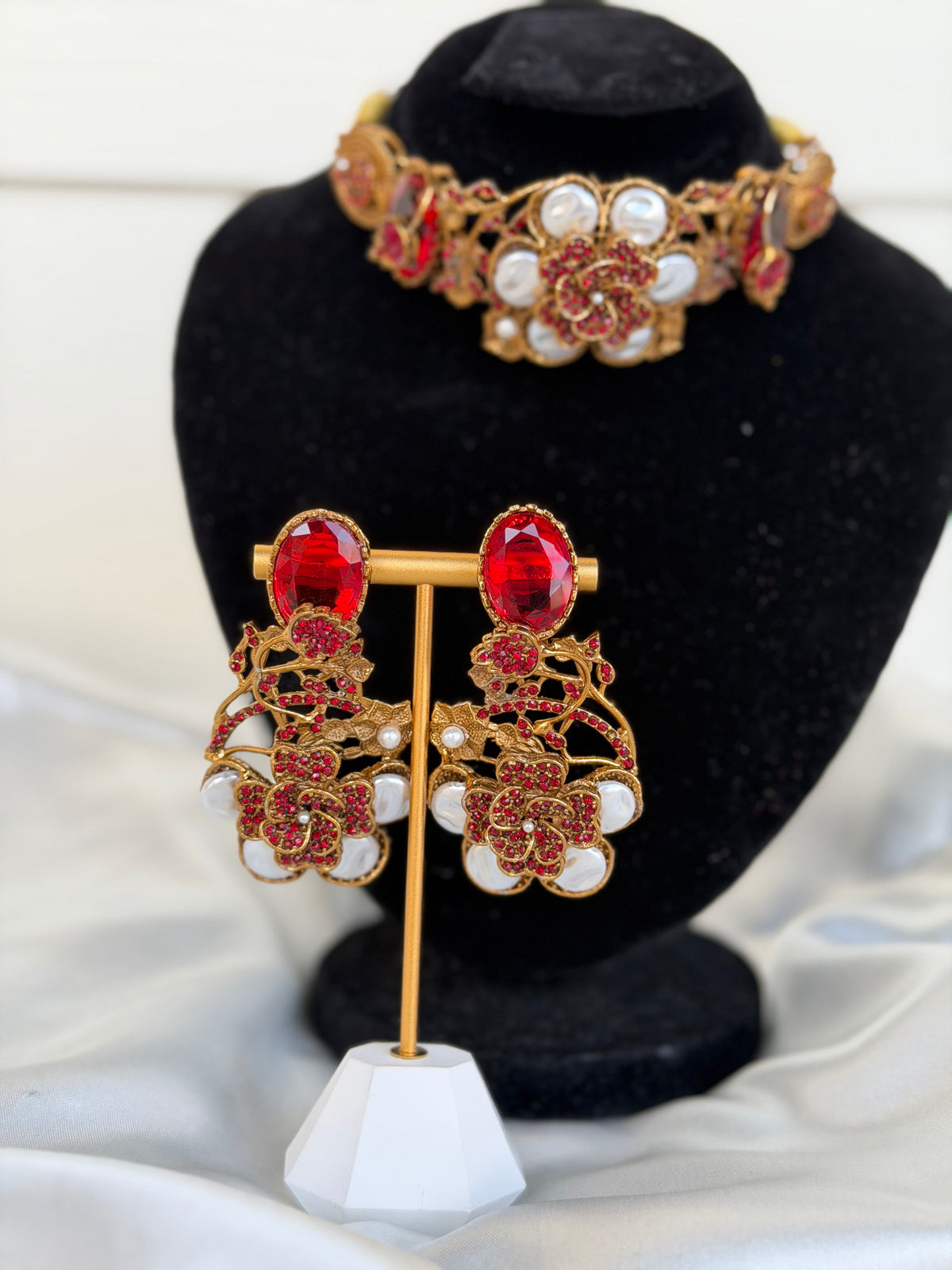 Red Turkish Choker Set