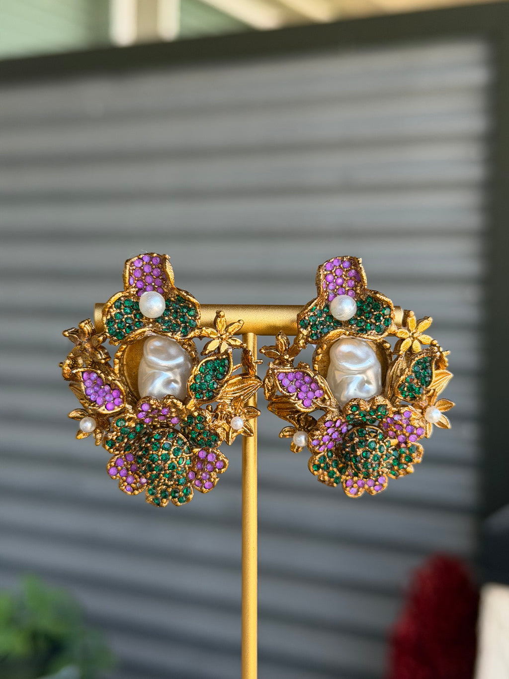 Floral Turkish Studs