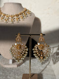 Ivory Pearl Necklace Set