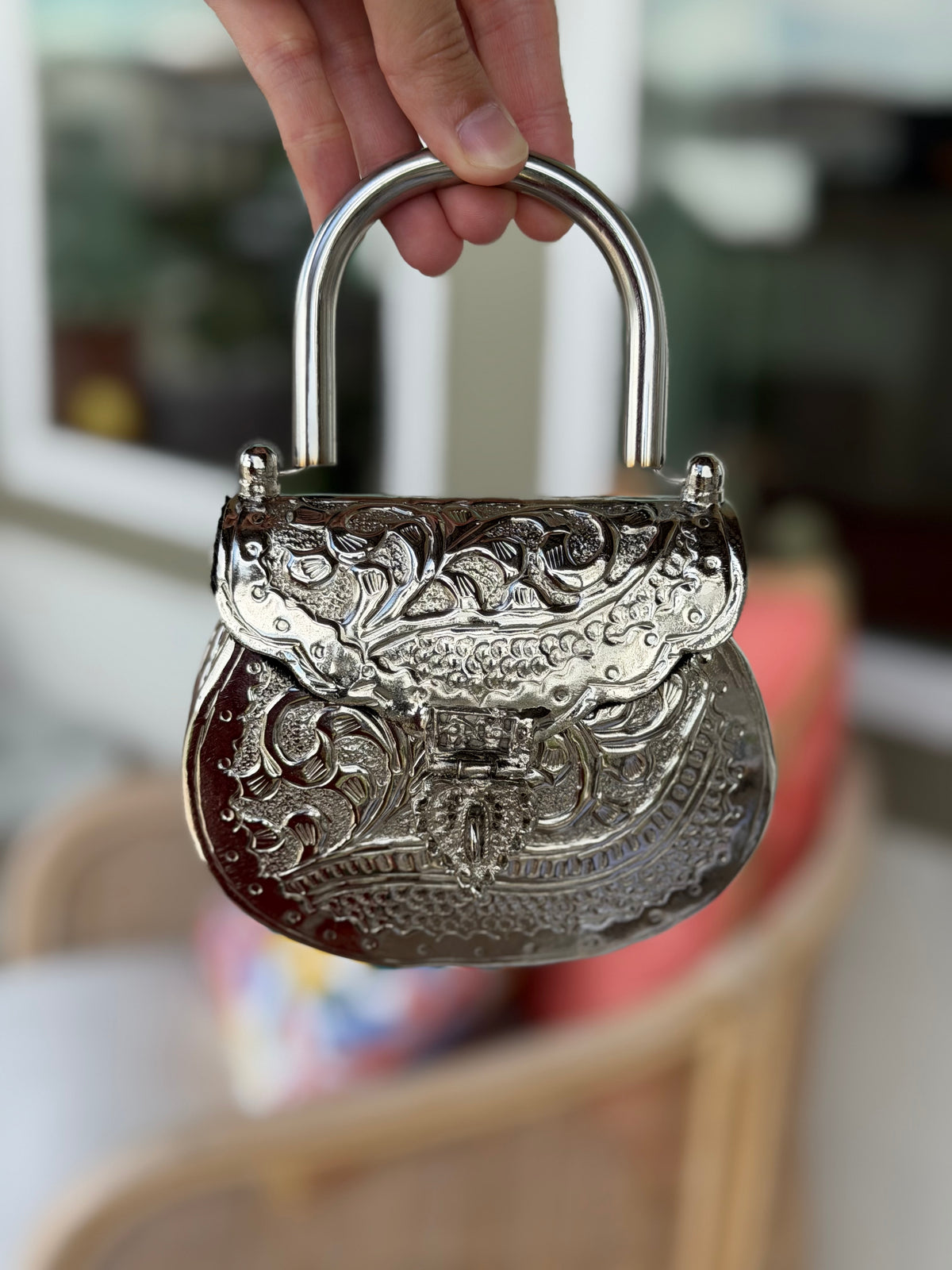 Vintage Brass Clutch