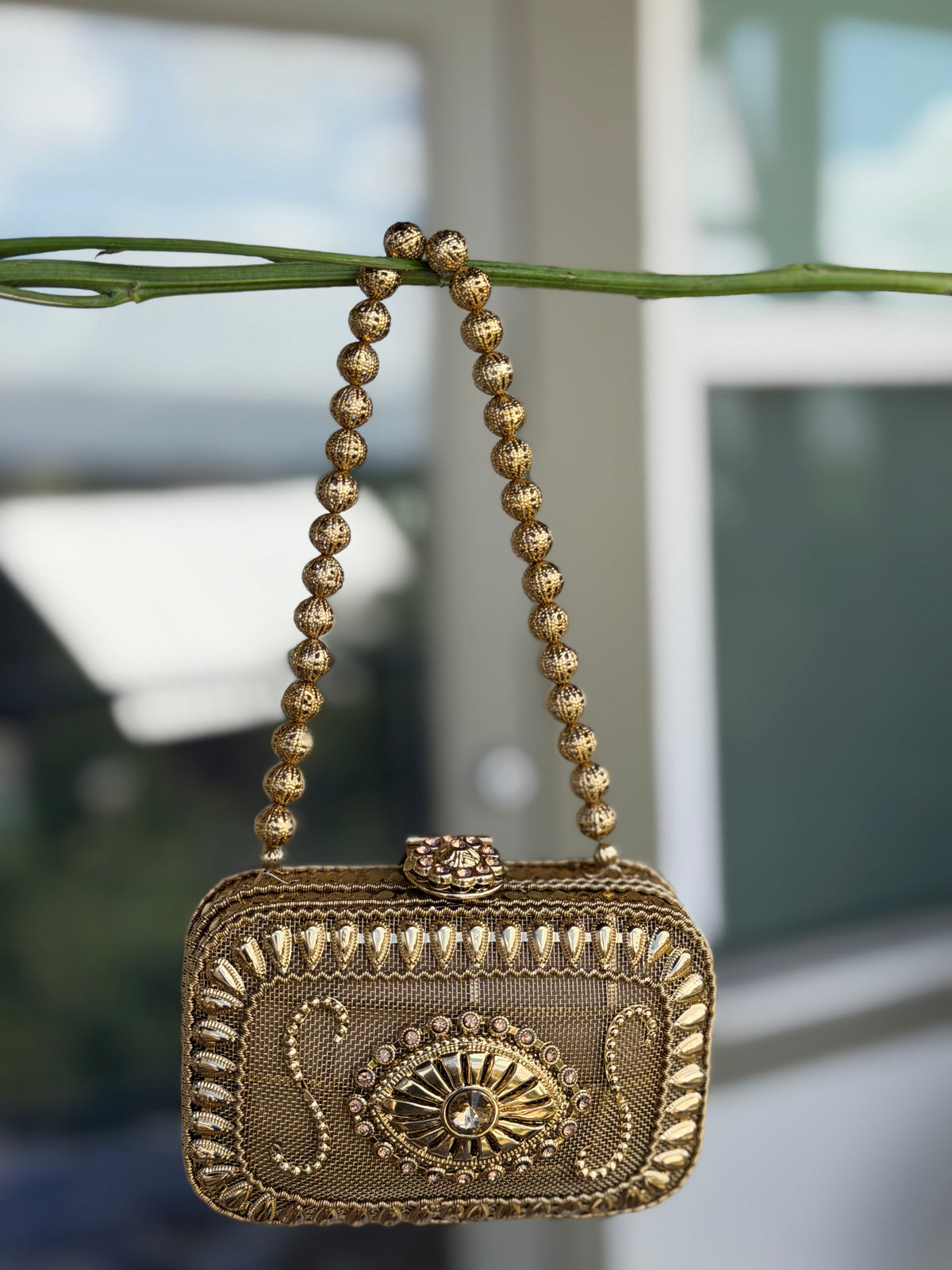 Square Metal Clutch