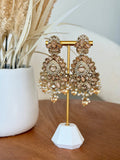 Champagne Chandelier Earrings