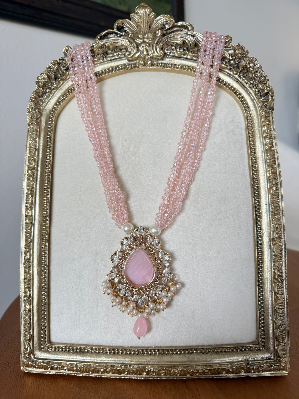 Blush Mala Set