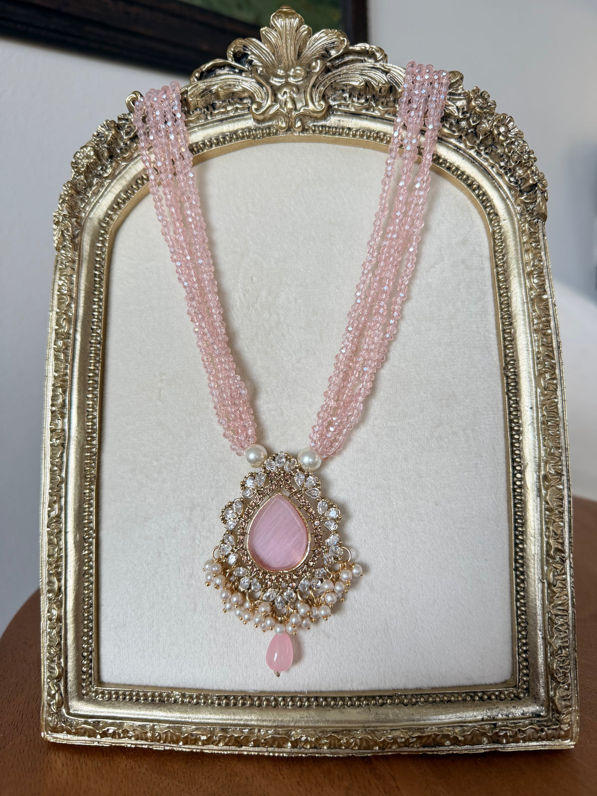 Blush Mala Set