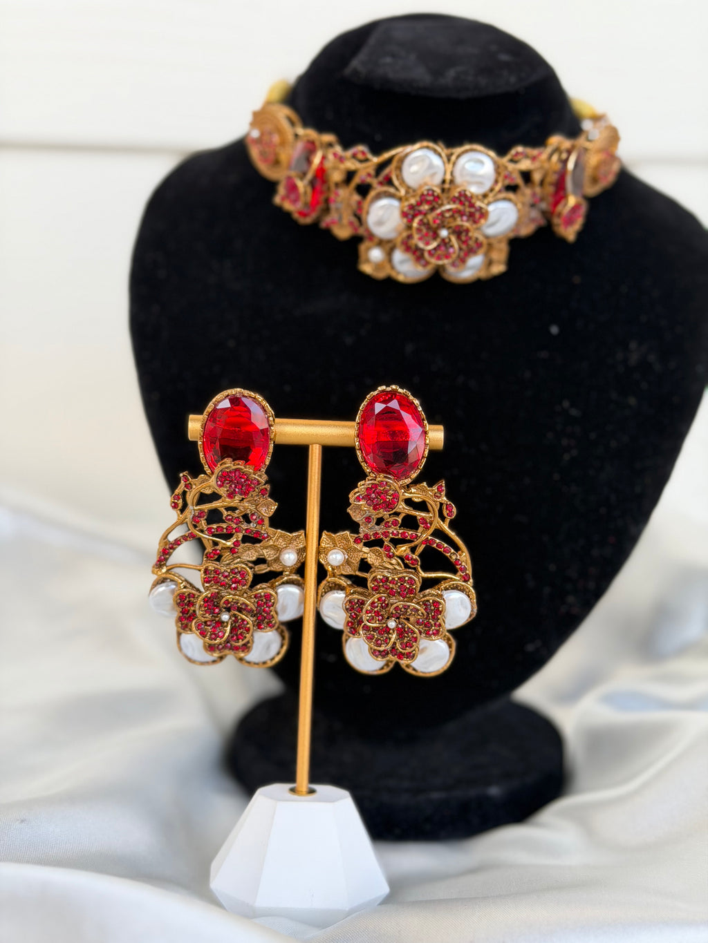 Red Turkish Choker Set