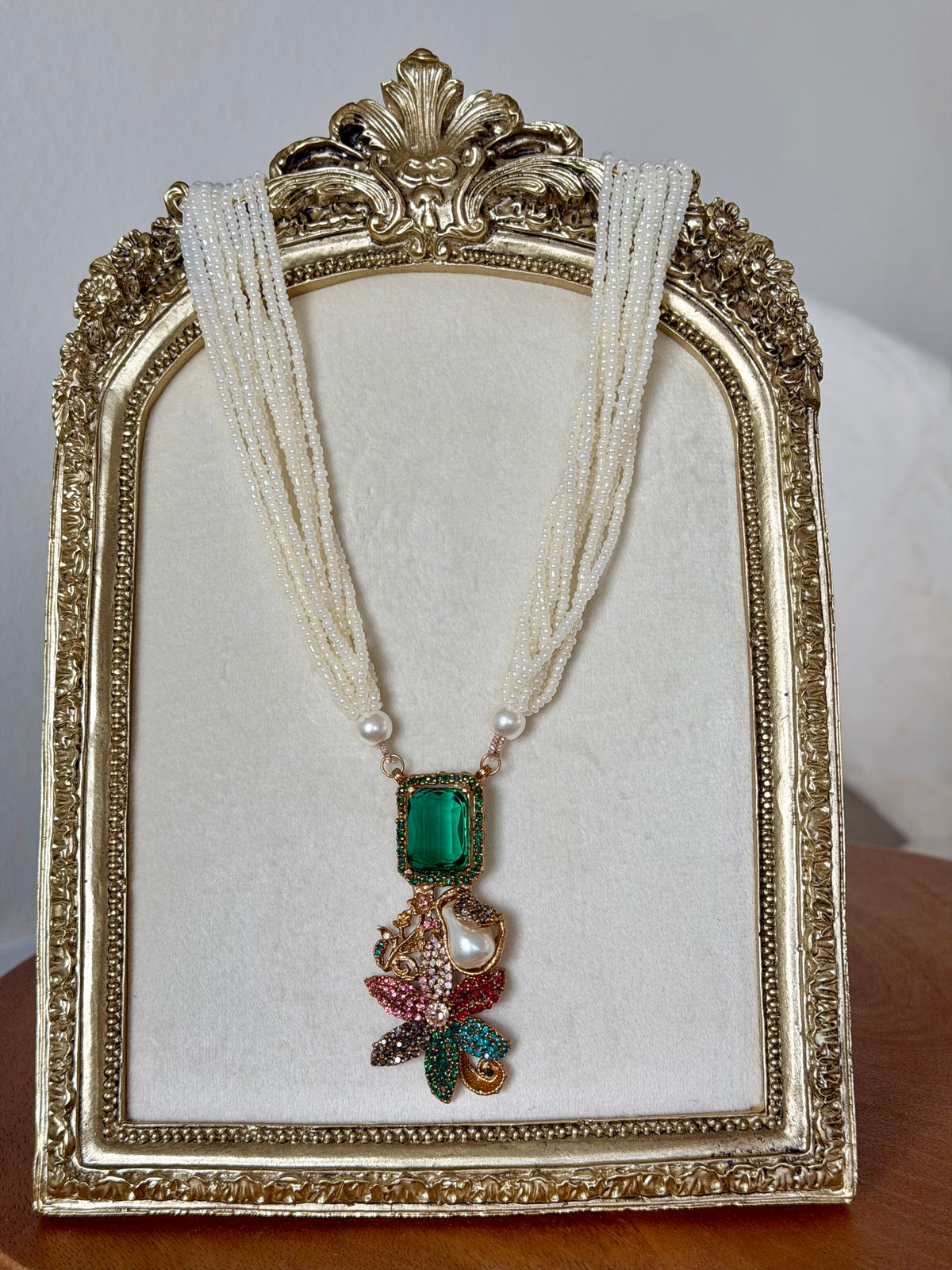 Turkish Emerald Mala Set