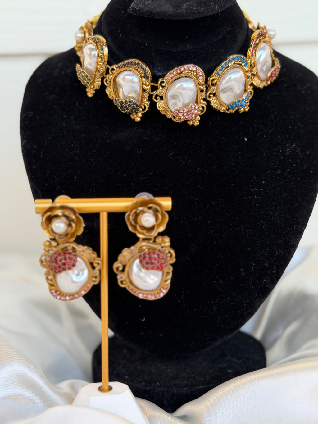 Mother of Pearl Turkish Choker Set