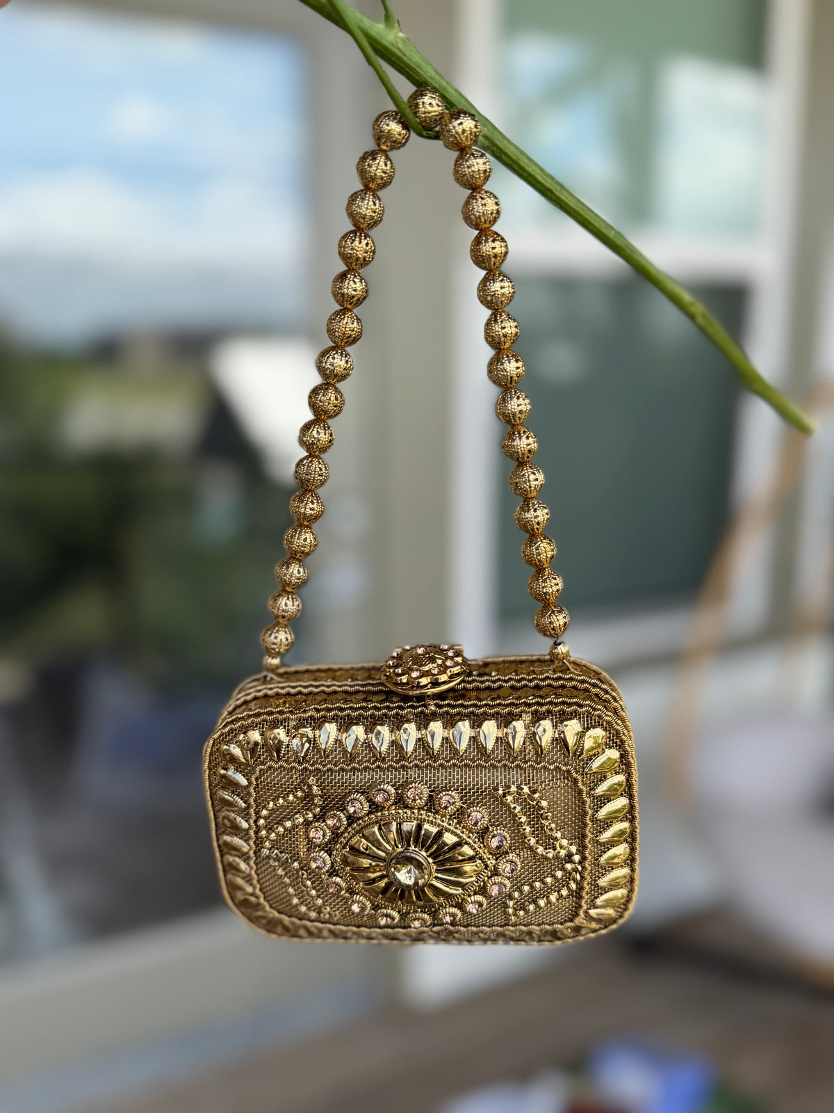 Square Metal Clutch