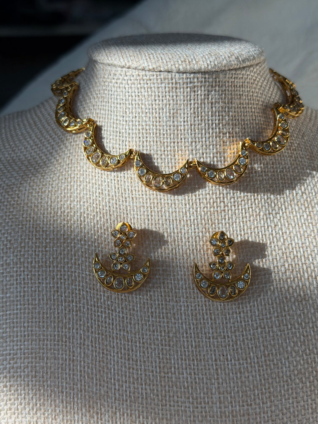 Moon Necklace Set