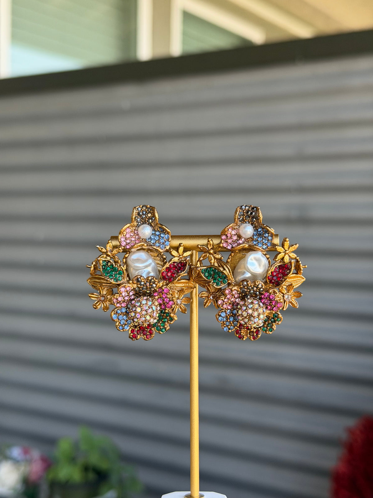 Floral Turkish Studs