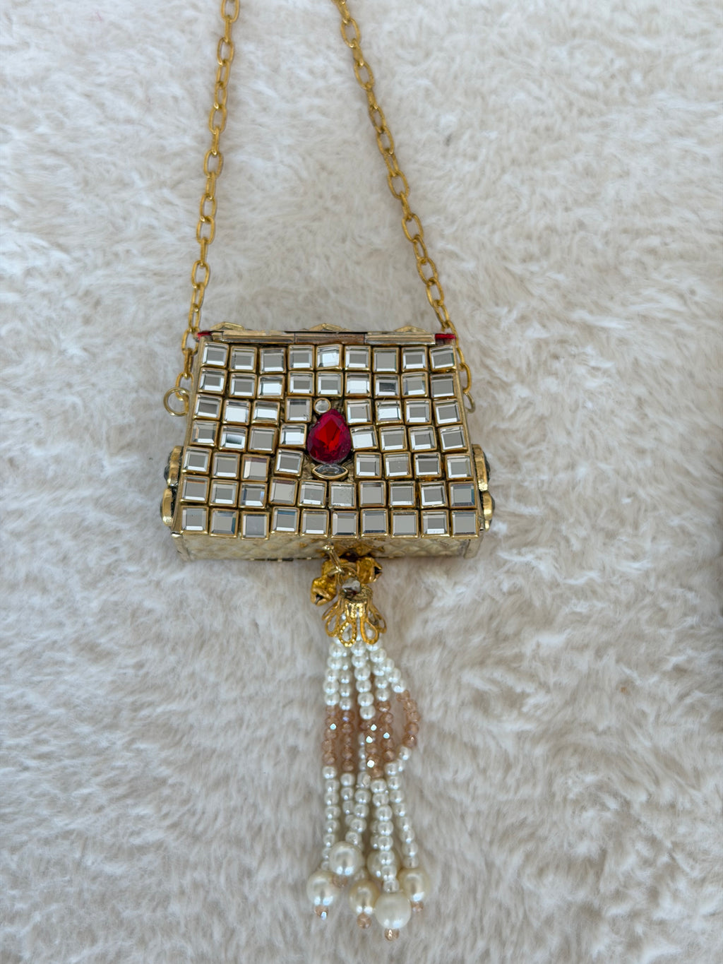 Kundan Mini Cluch