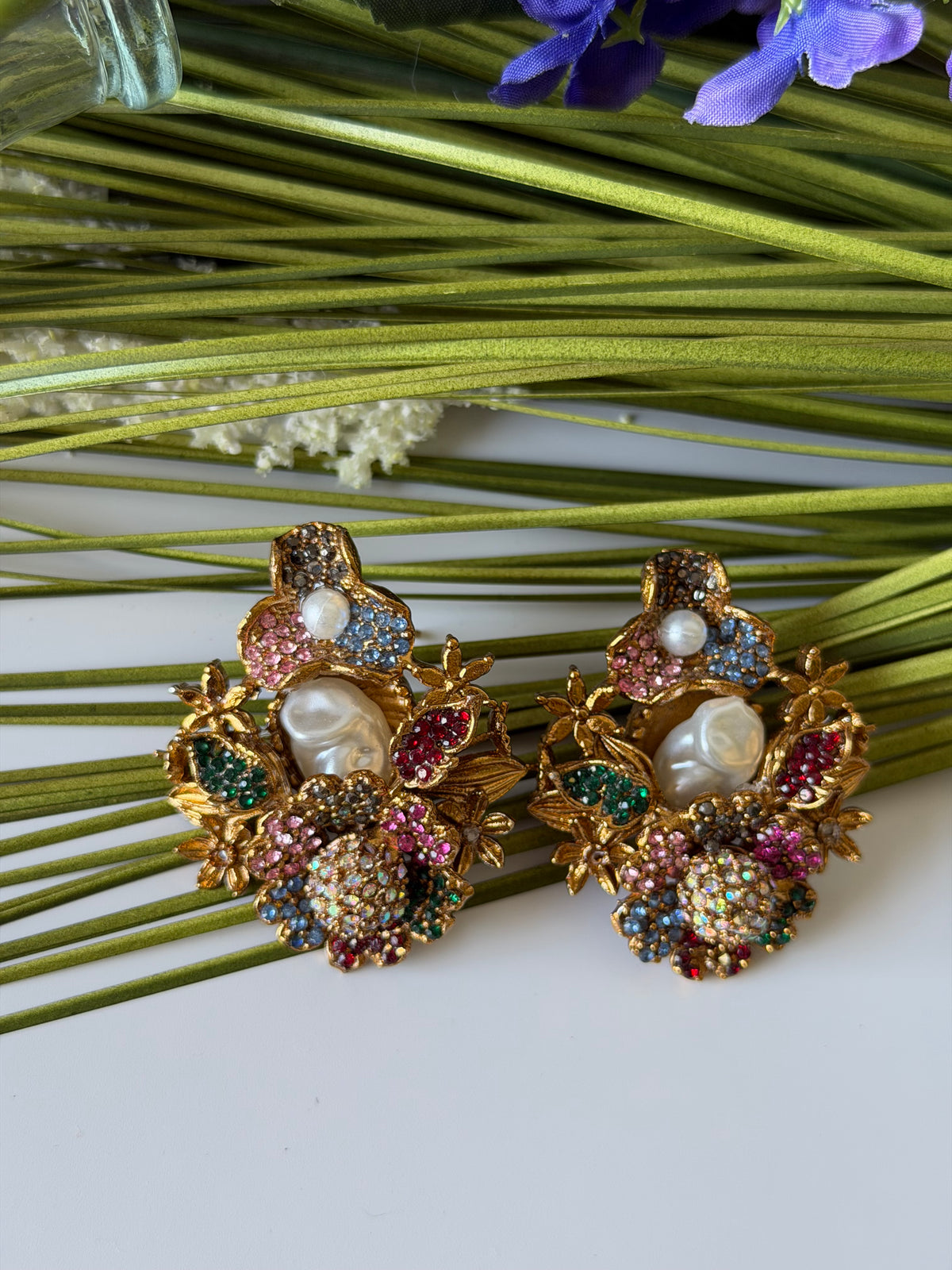Floral Turkish Studs