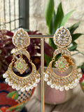 Kundan Polki Chandbalis