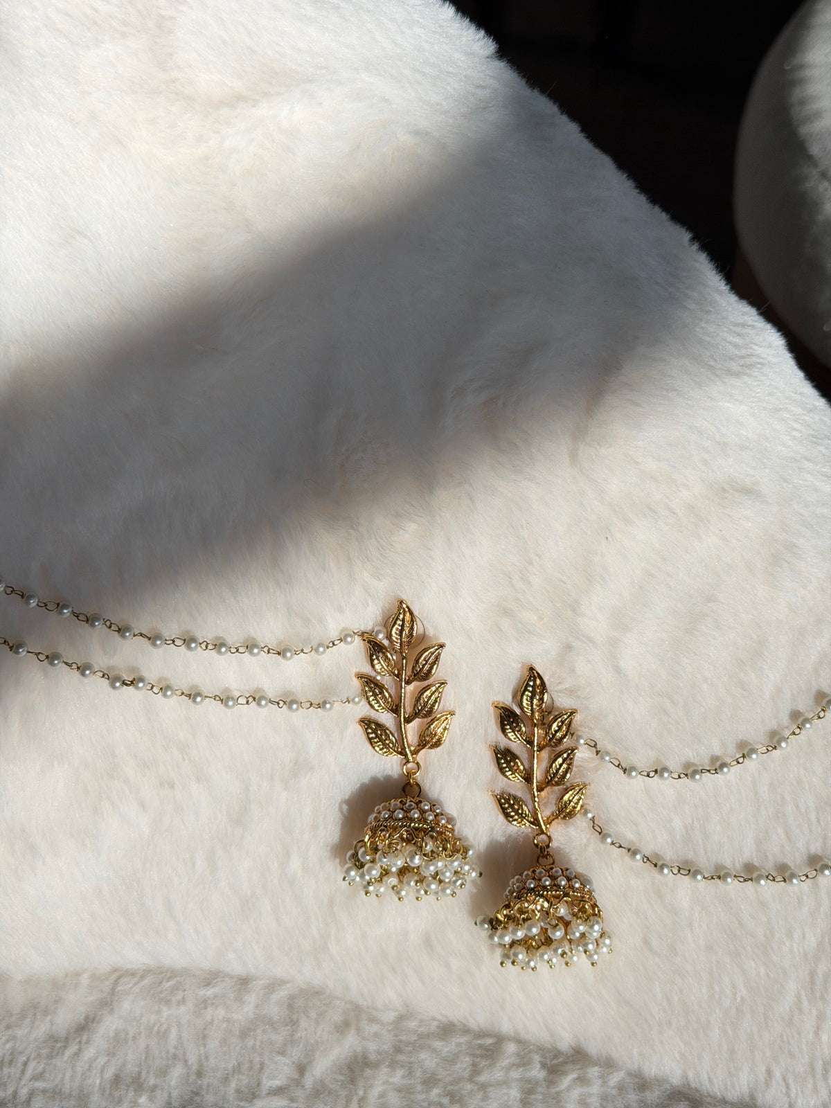 Leaf Jhumka