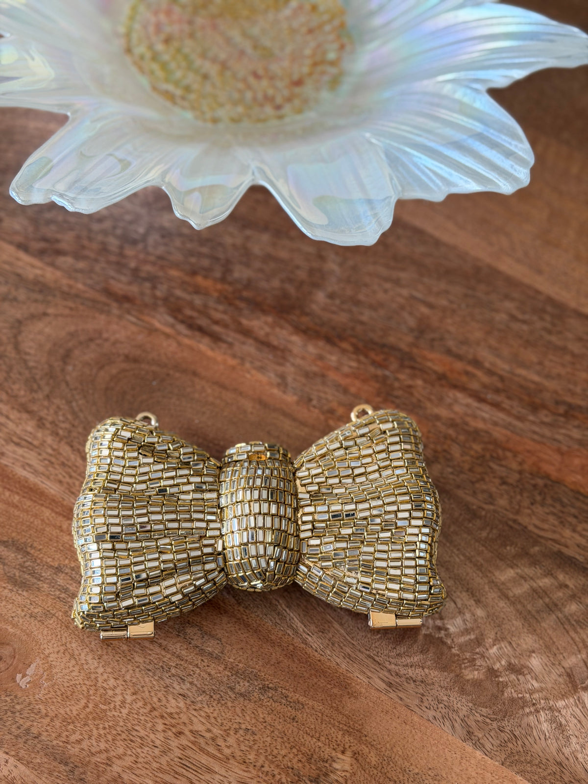 Kundan Bow Clutch