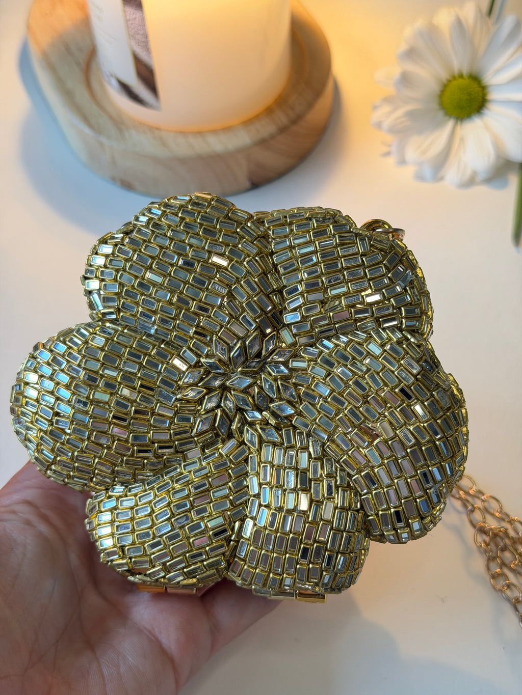 Kundan Bloom Clutch
