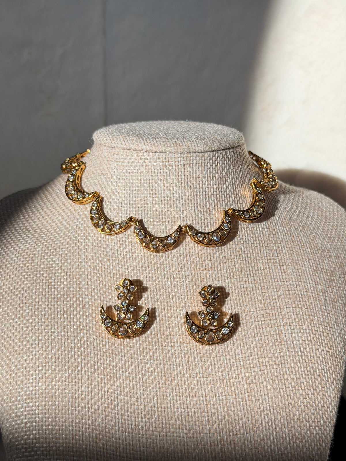 Moon Necklace Set