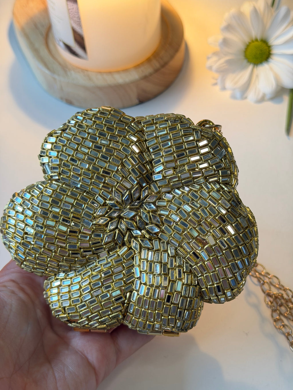 Kundan Bloom Clutch