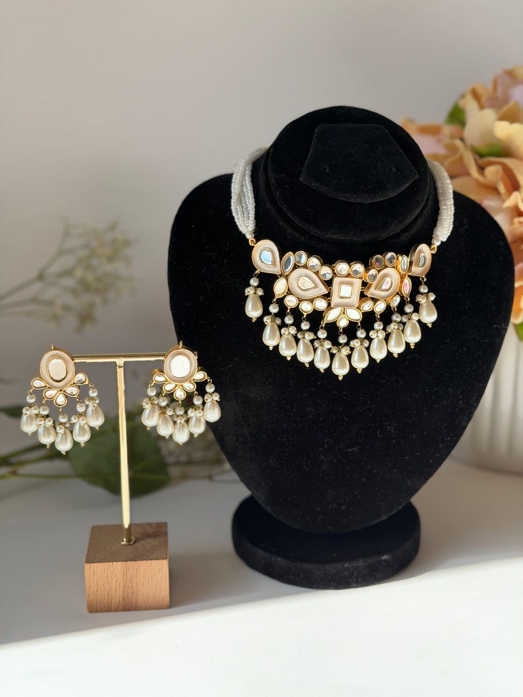 Kundan Polki Choker Set