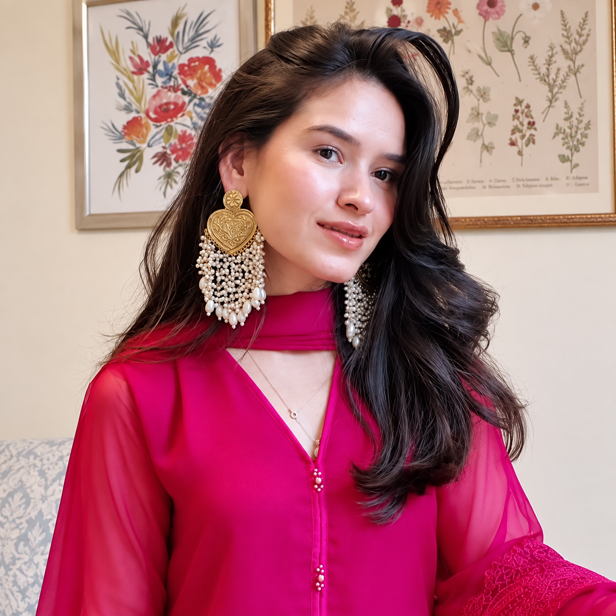 Gul Pearl Earrings