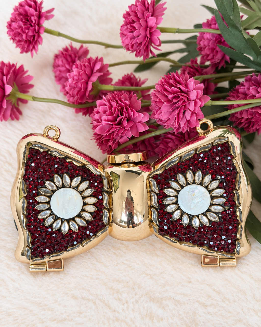 Ruby Butterfly Clutch